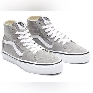 Vans “Off The Wall” Light Gray Hightops